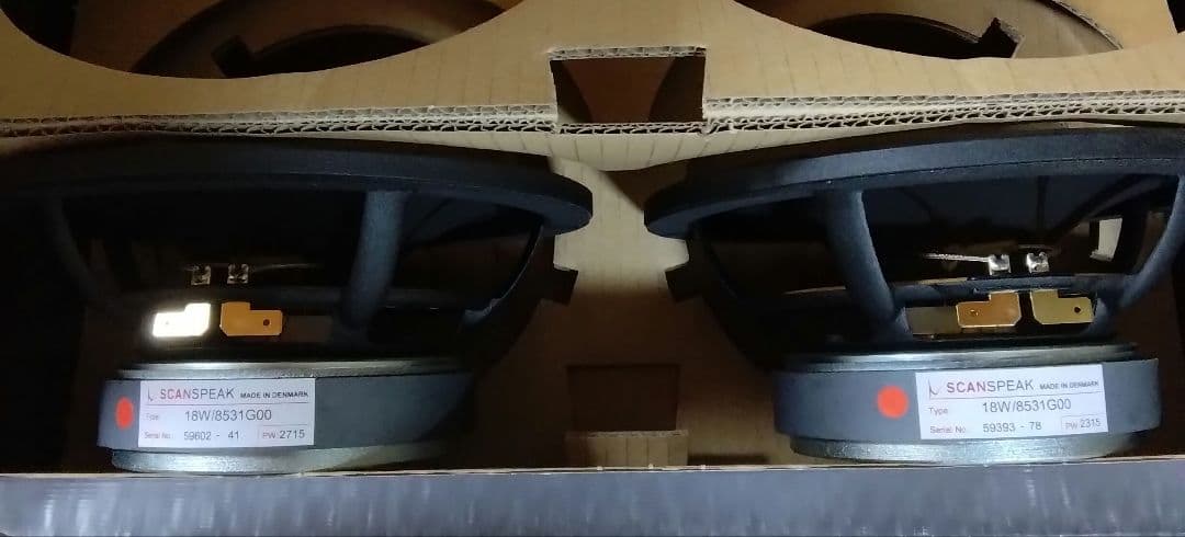 SCAN -SPEAK 　18W/8531G00 　新品 2個セット