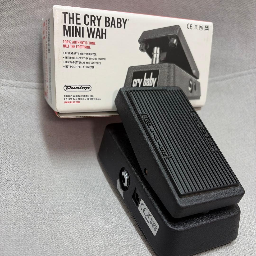 ギター Dunlop Cry Baby Mini Wah JimDunlop クライベイビー ミニ ワウペダル エフェクター CBM95 Cry