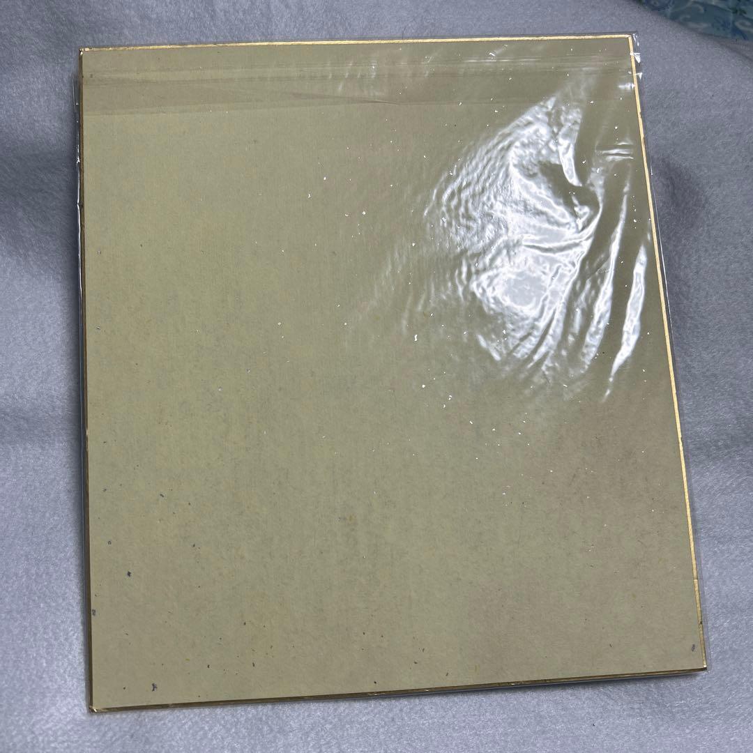 直筆イラスト入り　サイン色紙（お値段交渉可能です）