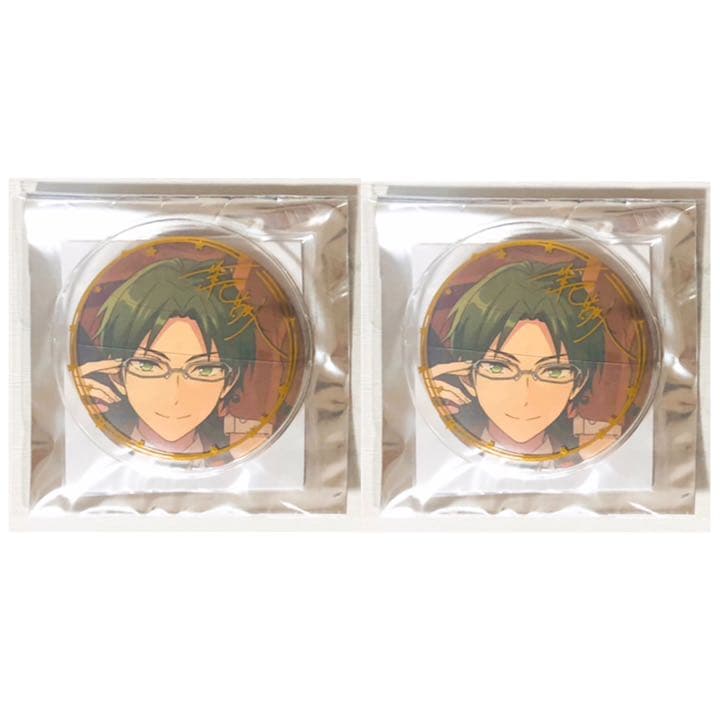 新品☆あんスタ【蓮巳敬人】5周年☆キャラバッジコレクション☆缶