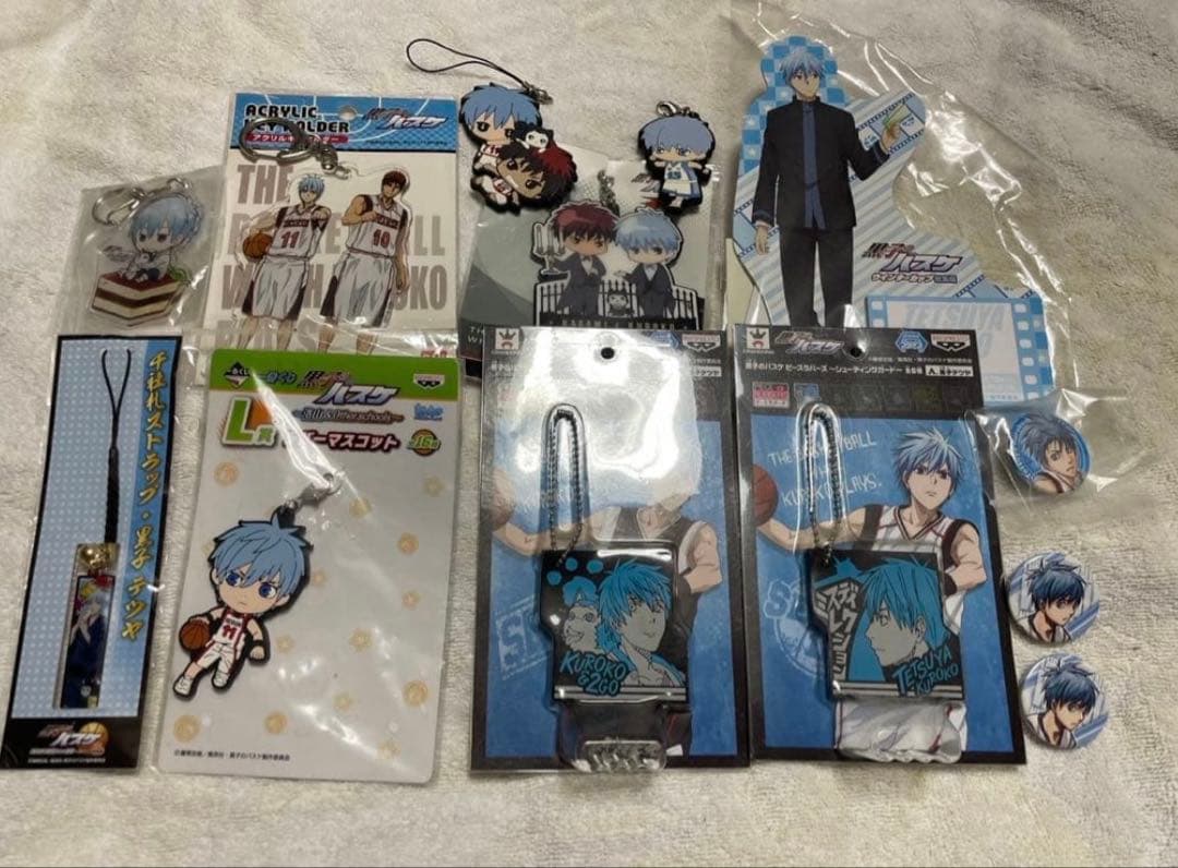 黒子のバスケキャラクター缶バッジセット