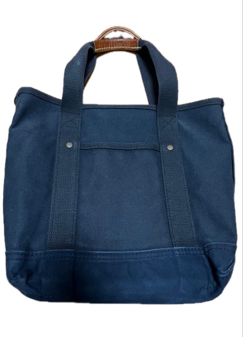 L.L.Bean エルエルビーン USA製 本革ハンドル キャンバストート 希少