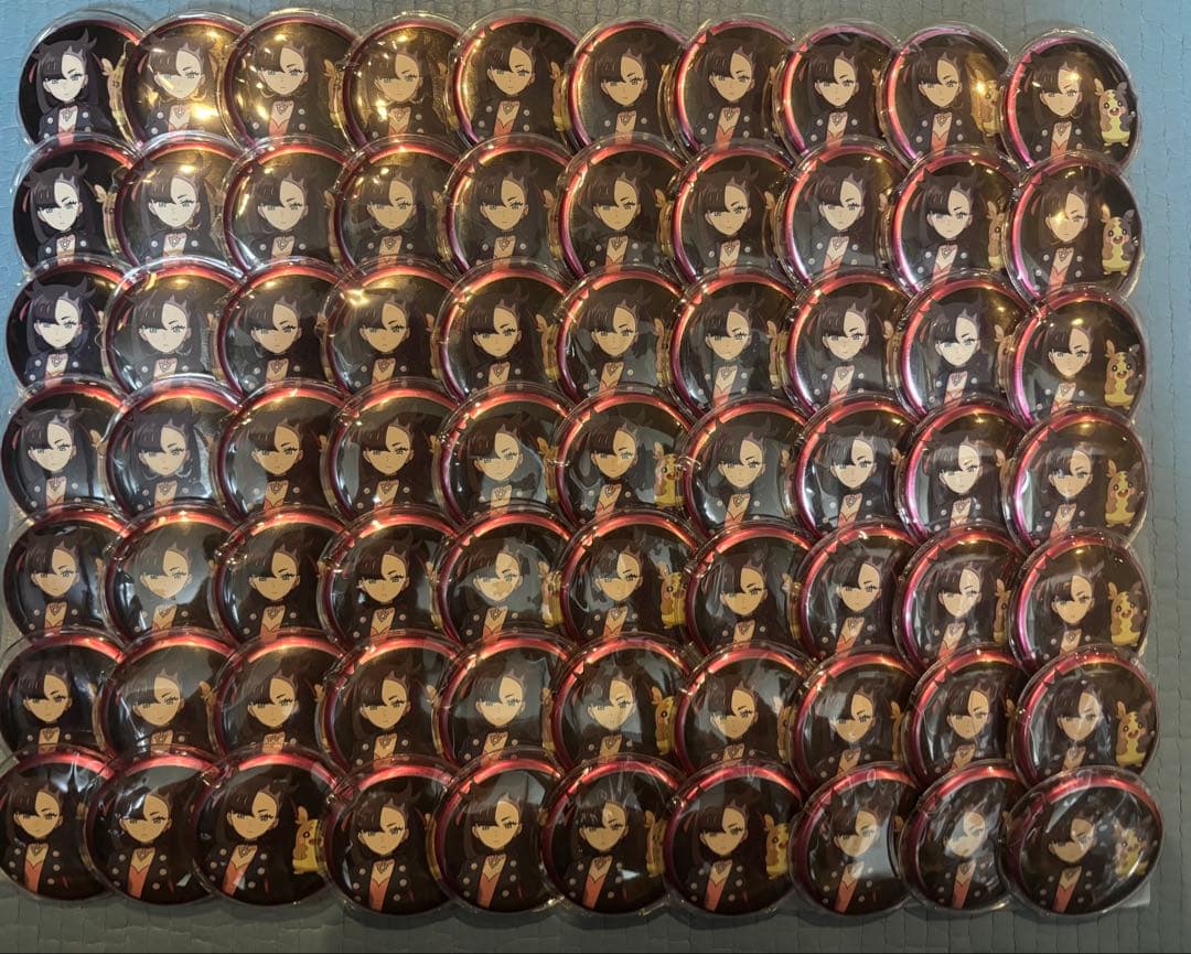 ポケモン マリィ 缶バッジ70点 痛バセット