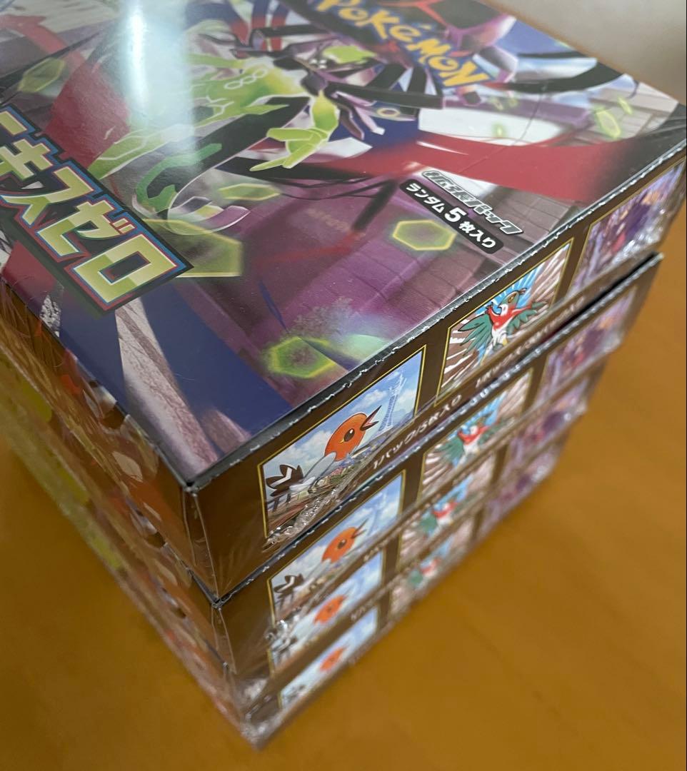 シュリンク付き】ポケカ ムニキスゼロ4BOX新品未開封 - メルカリ