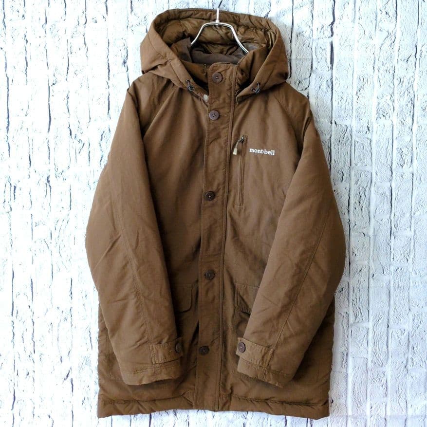 モンベル ハスキーコート メンズS ブラウン - メルカリ