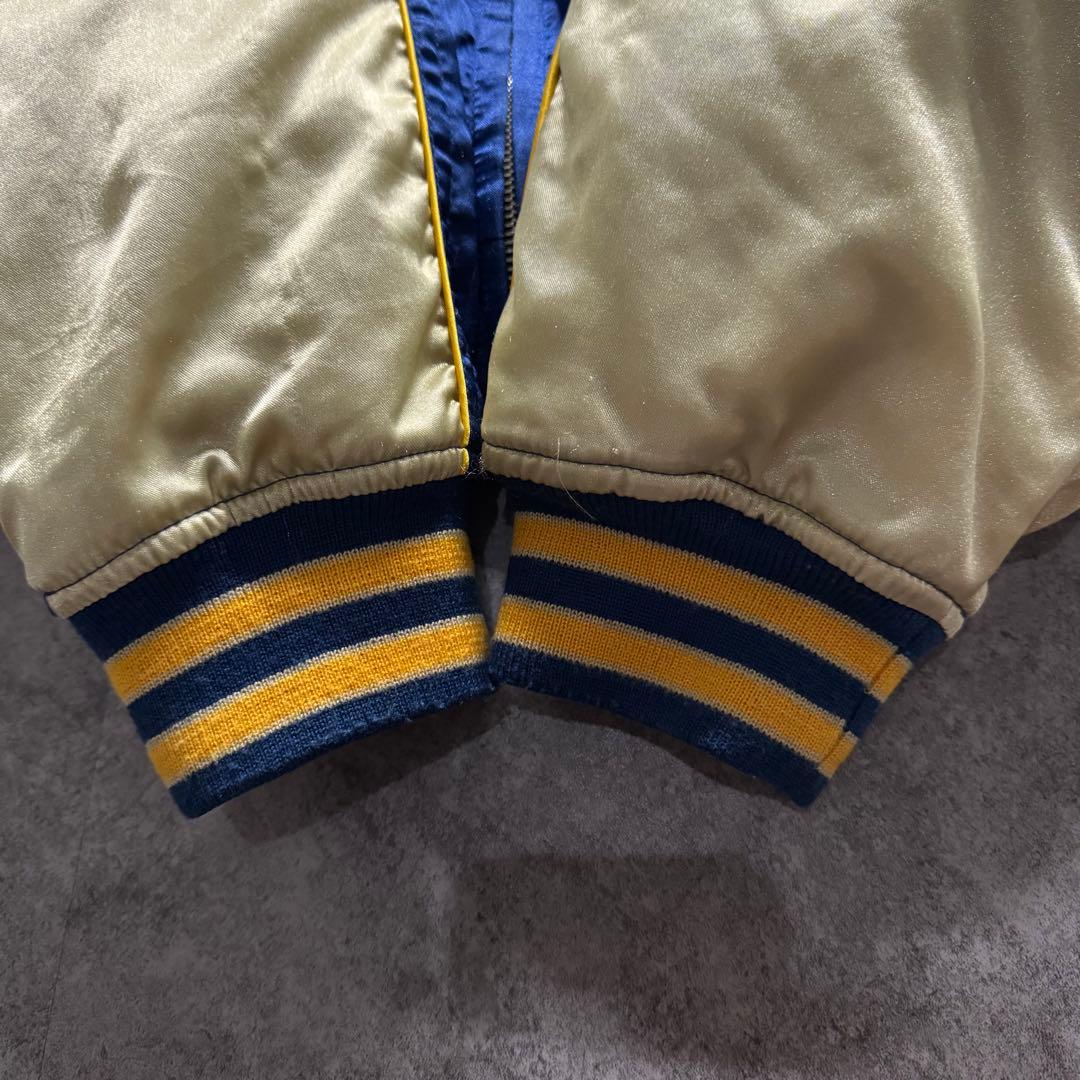 極絶品】テッドマン L スカジャン サテン ワッペン バックロゴ 短丈