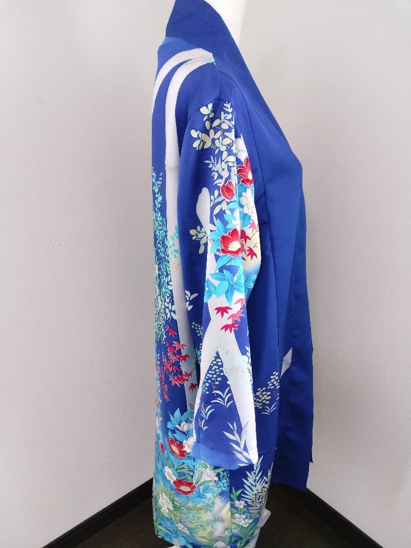 マヨネーズ様専用です。 着物リメイク 振袖ロングコート - メルカリ