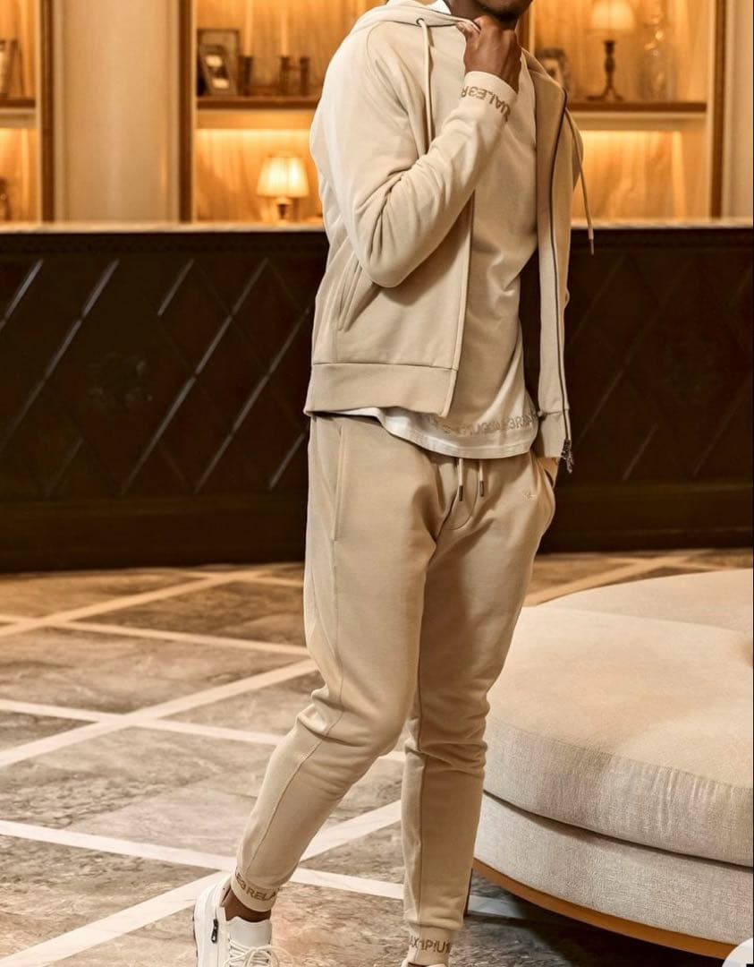 1PIU1UGUALE3 RELAXジップパーカー　ジョガーパンツ　セットアップ 1piu-setup81.jpg