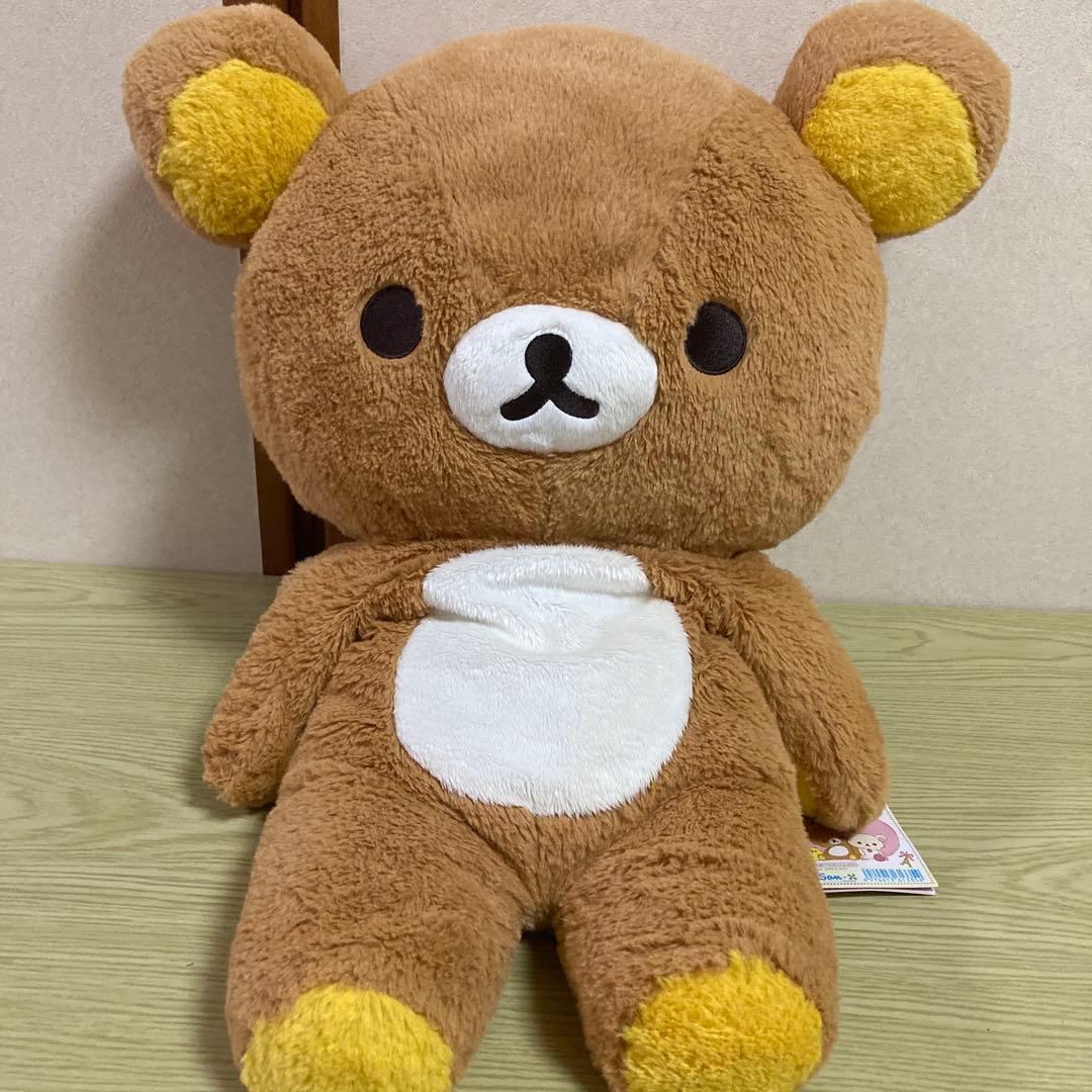 【未使用・タグ付き】 激レア マイオンリー リラックマ L 2013年 限定品 マホロバ・マインズ三浦「リラックマ コラボルーム」のぬいぐるみがお