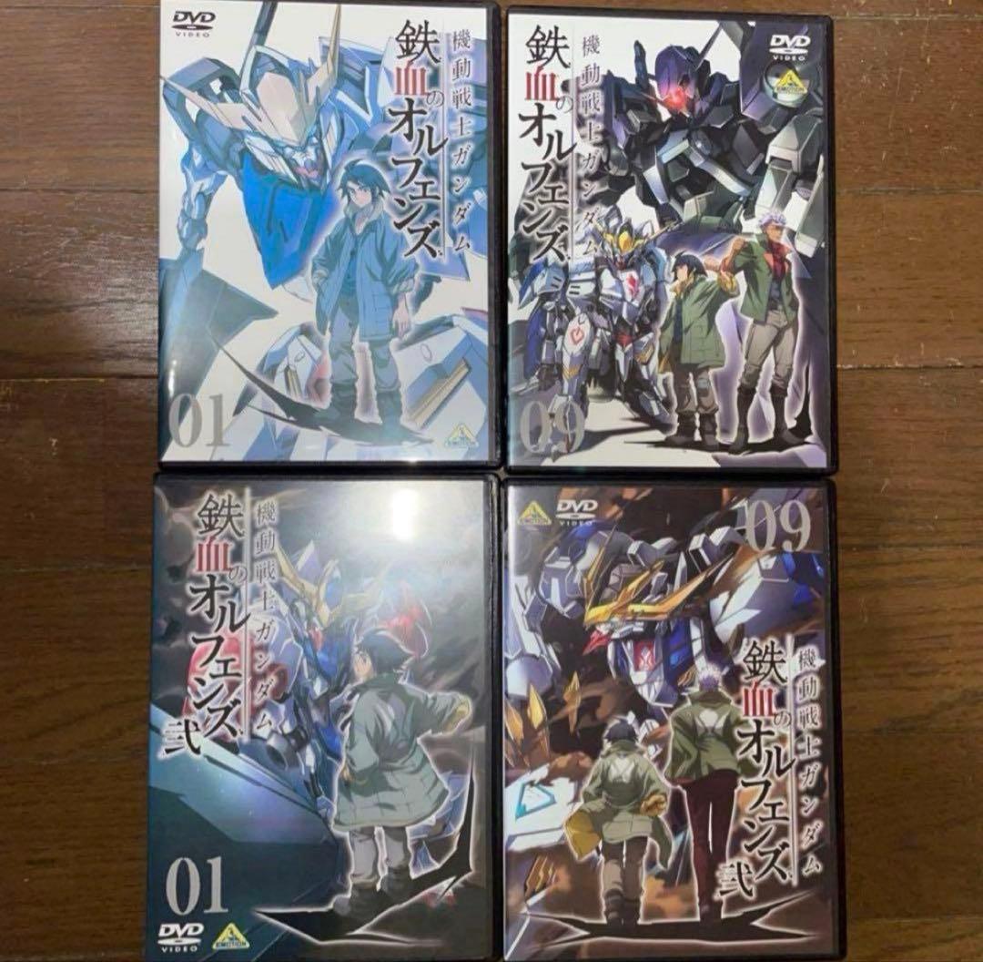 神*郎様 機動戦士ガンダム 鉄血のオルフェンズDVD 1期+2期 全18巻 全巻 新品ケース交換済み 機動戦士ガンダム 鉄血のオルフェンズDVD 1期+2期