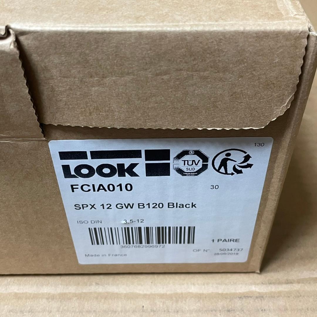 LOOK SPX 12 GW BLACK 120mm - メルカリ