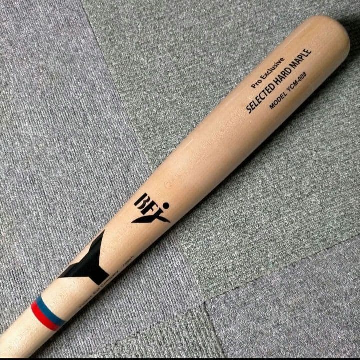 【極美品】Yanase ヤナセ 硬式木製バット 84.5cm 842g