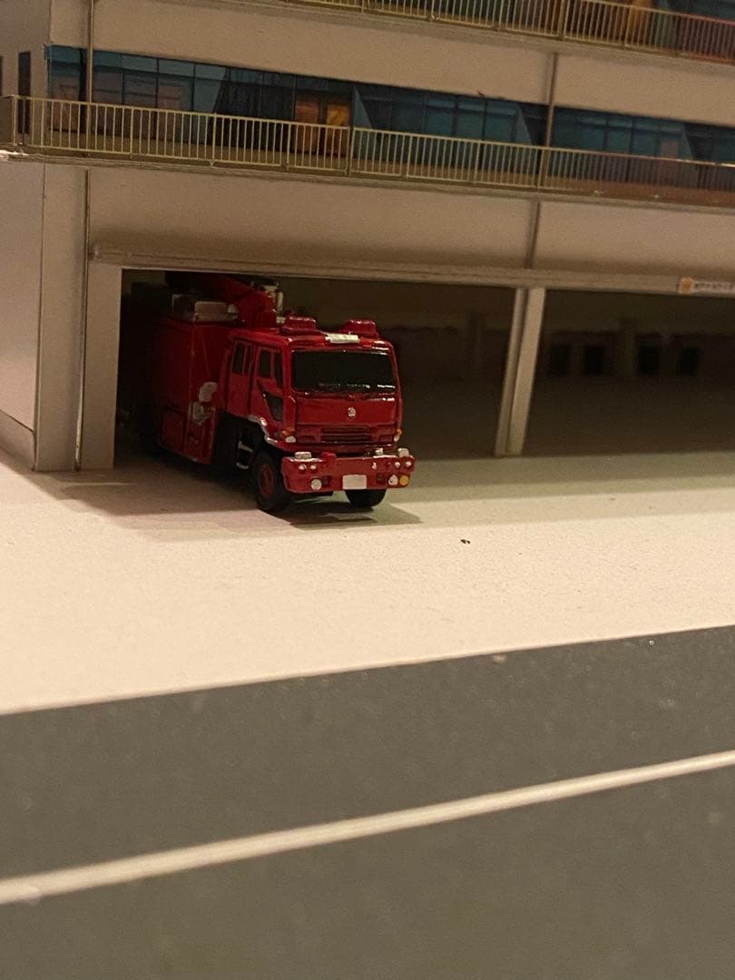 消防署　模型　ジオラマ　ストラクチャー　1/150 鉄道模型
