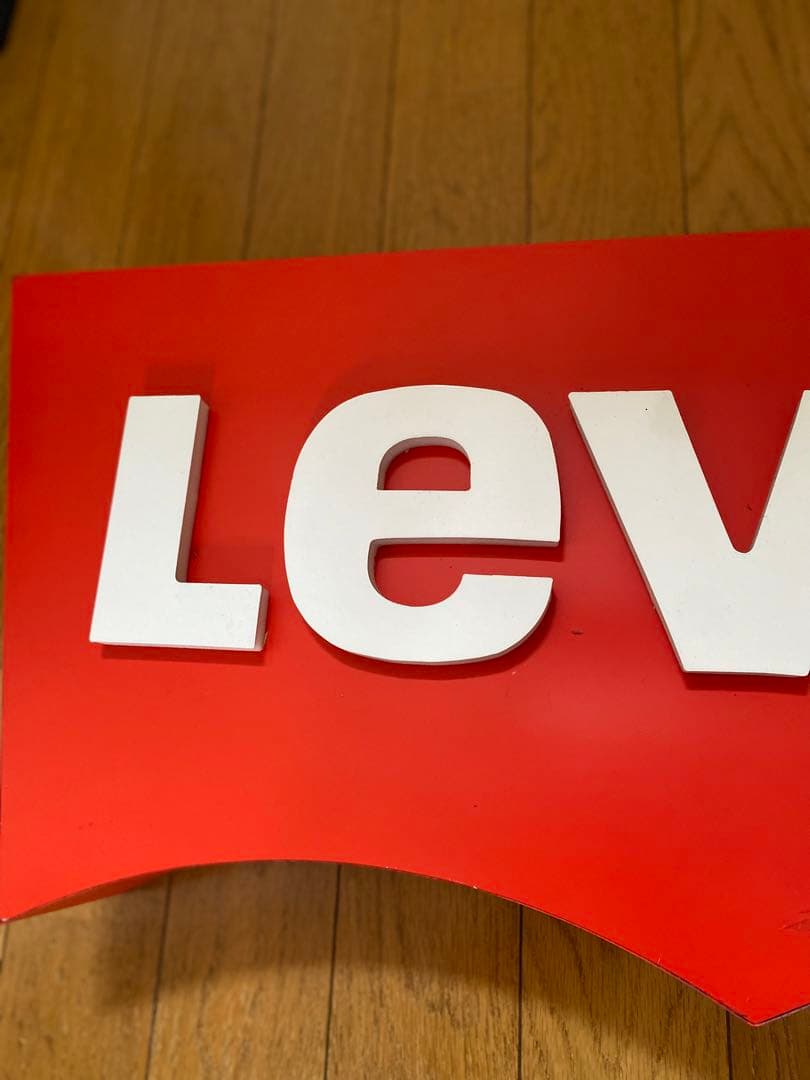 LevI's リーバイス 販促用看板 非売品 ディスプレイ - メルカリ
