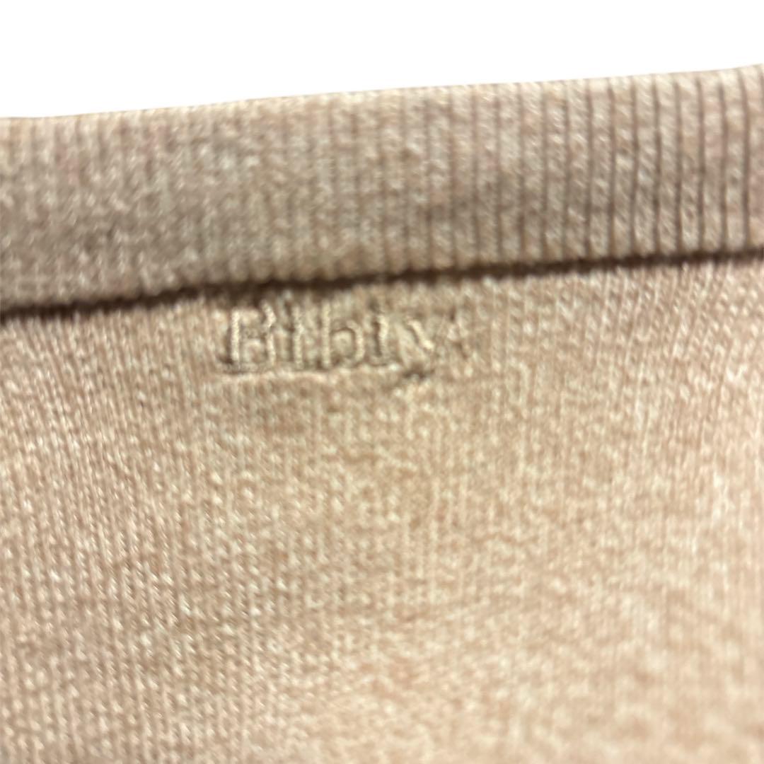 極美品 bibiy. EFFIE PUFF KNIT ベージュ フリーサイズ 安く