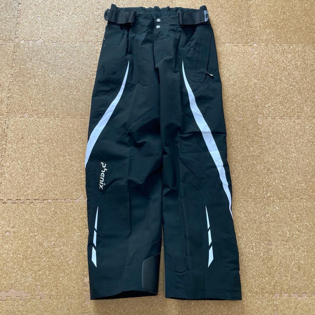 【美品】フェニックス phenix スキーパンツ スキーウェアLサイズメンズ黒 MENS】スキーウェア ボトムス パンツ WINDSTOPPER® プロダクト by GORE