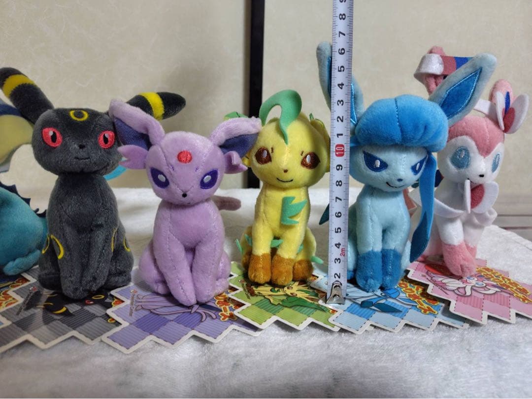 ポケットモンスター おすわりポーズ ぬいぐるみ ブイズ ９点　2013 #12