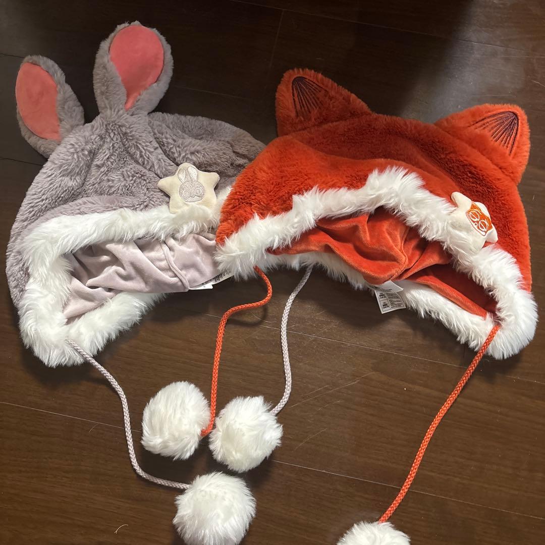 上海ディズニー ファンキャップ（ニック、ジュディ） - メルカリ