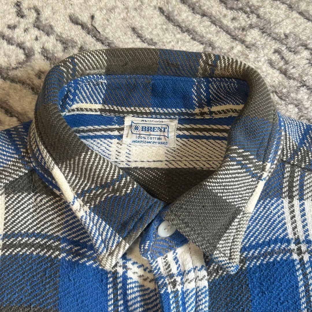 special 50s 60s BRENT ネルシャツ マチ付き 好配色 XL - メルカリ