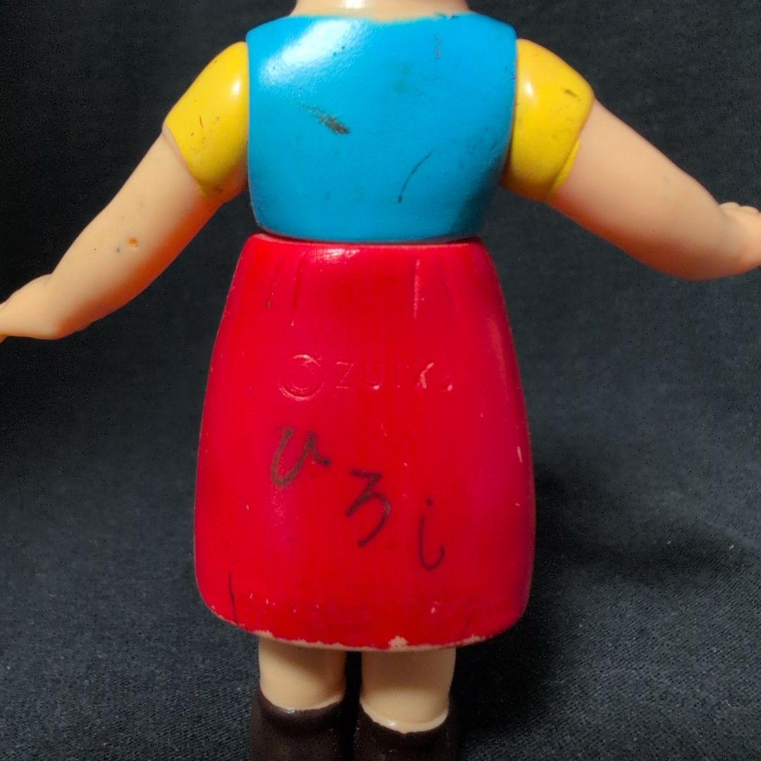 昭和レトロ　当時物　アルプスの少女ハイジ　ハイジ　ペーター　ソフビ　ジャンク品