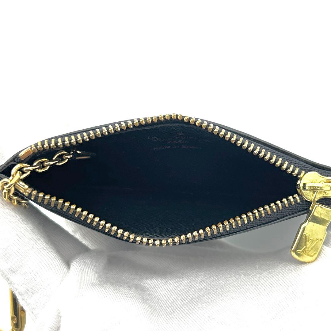 極美品】ルイヴィトン エピ 黒 ポシェットクレ コインケース 男女兼用