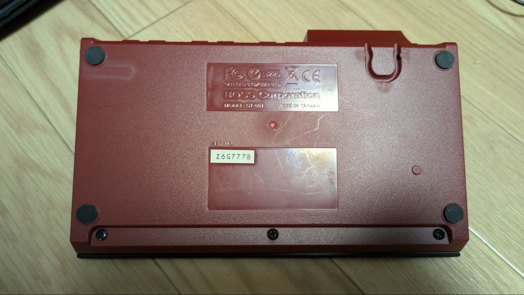 き*ー様 Boss GT-001　アダプター付