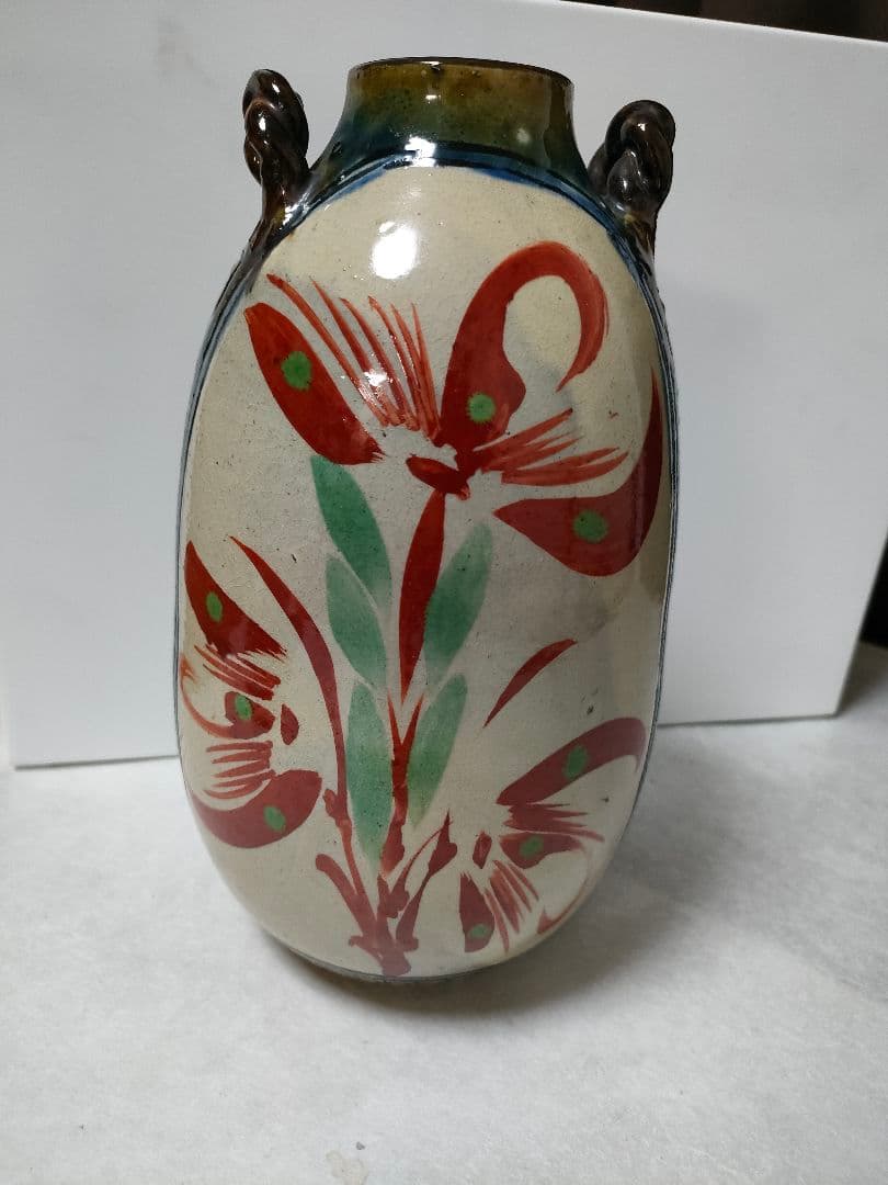 やちむん 新垣 勲さん 魚紋 赤絵 希少品物☆ 縁起物 - メルカリ