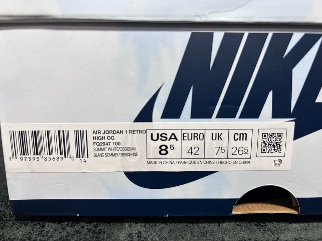 靴 Nike Air Jordan 1 Retro High OG \"Denim\"