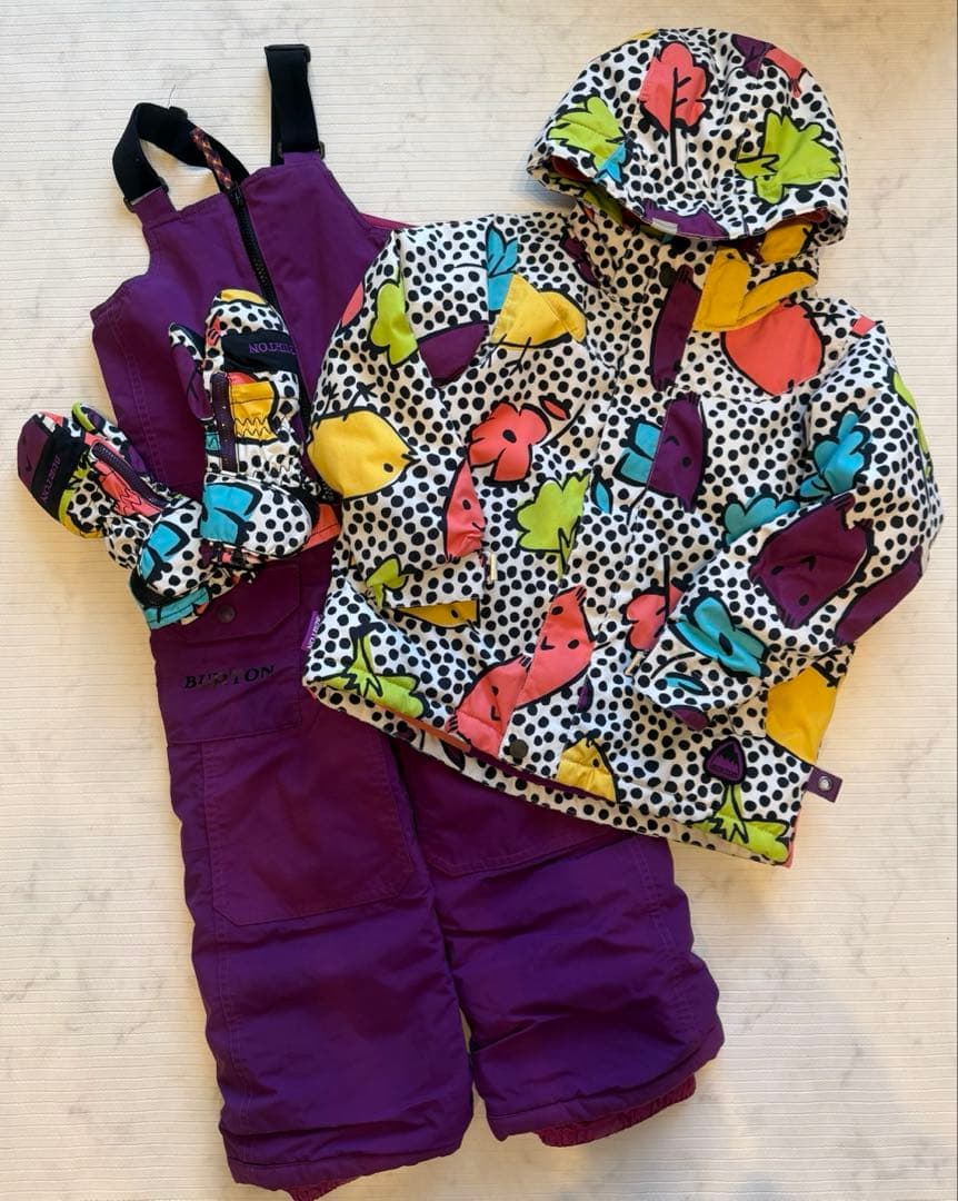 BURTON バートン　4T スキーウェア上下＋グローブSET スノーボード BURTON バートン 4T スキーウェア上下＋グローブSET スノーボード