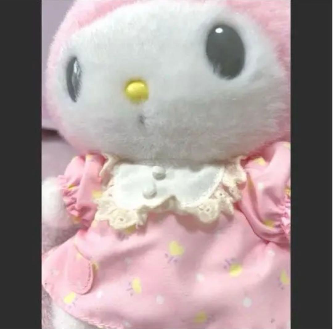 希少♡マイメロディ 可動ほわ毛ぬいぐるみ&着せ替え服セット