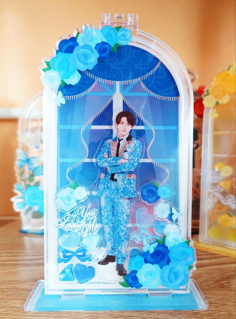 Aぇ! group メンカラ衣装 アクスタ フクヤ アクリルフレーム