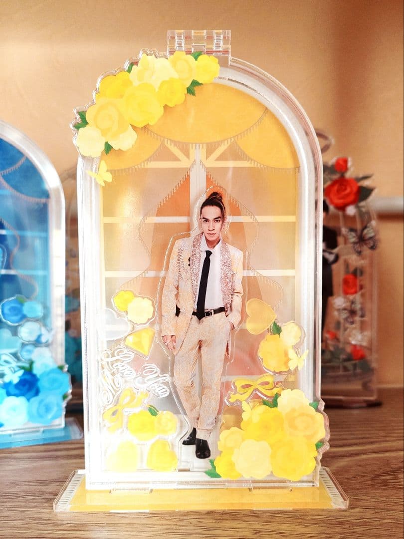 Aぇ! group メンカラ衣装 アクスタ フクヤ アクリルフレーム