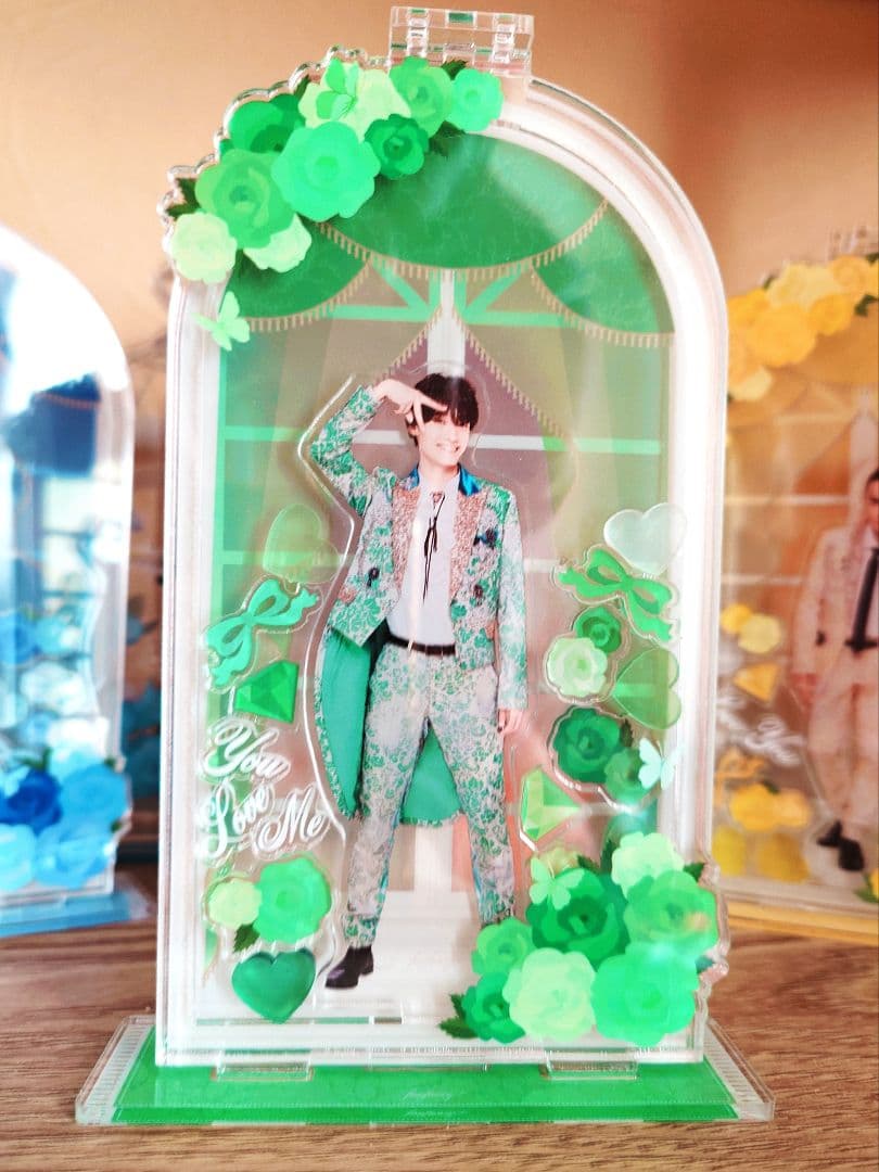 Aぇ! group メンカラ衣装 アクスタ フクヤ アクリルフレーム