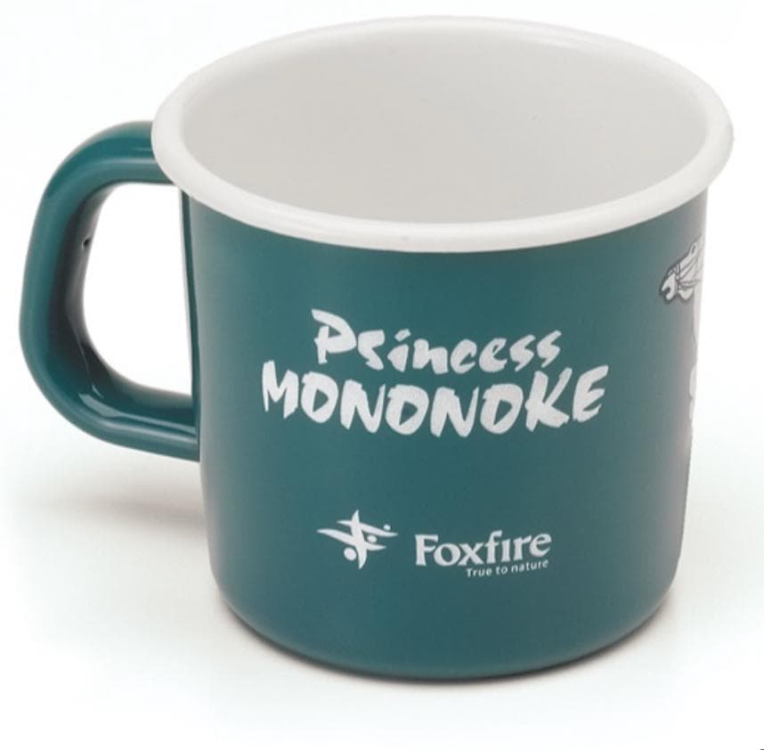 限定 完売品 もののけ姫 アシタカ ホーローマグカップ Foxfire