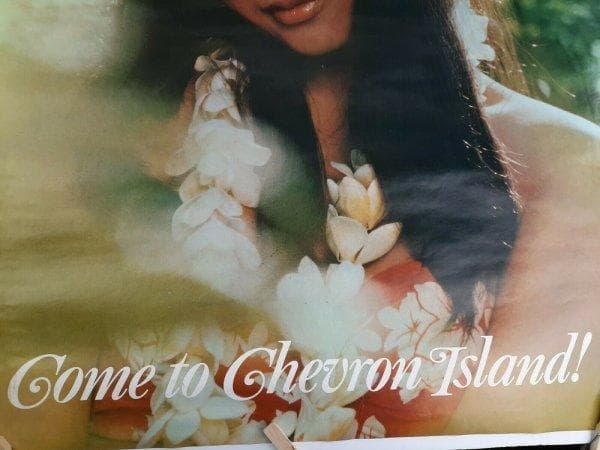 非売品☆昭和レトロ☆80年代☆海外旅行 ハワイ フラダンス 美女 宣伝