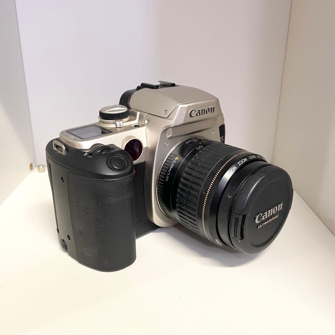 ☆ジャンク品 Canon EOS 55 フィルム一眼レフカメラ レンズセット