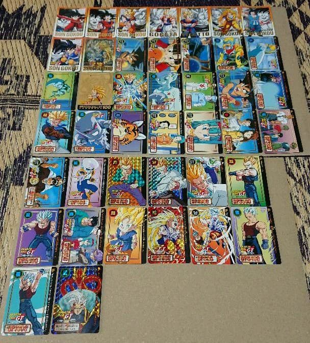 ドラゴンボールGT カードダス 1996年物 コンプリート