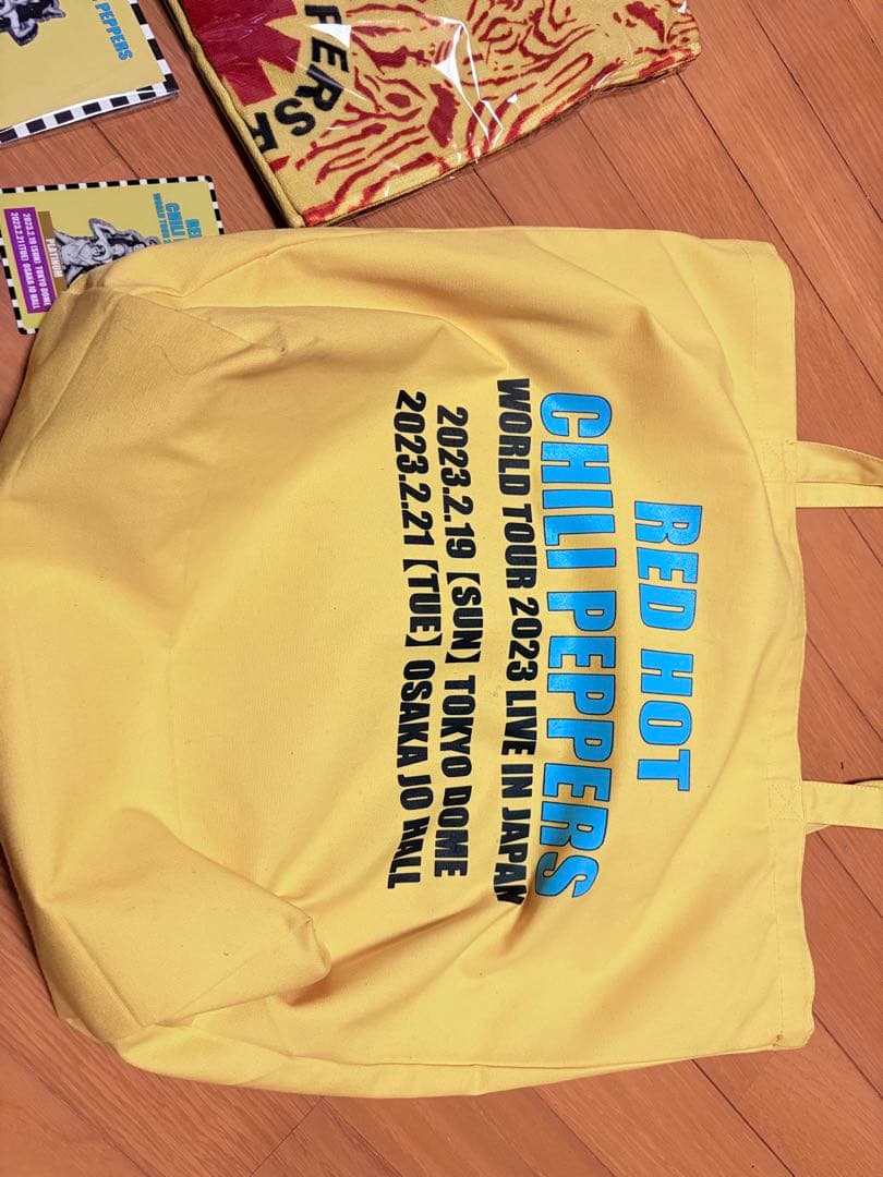 レッチリ 限定グッズ Red Hot Chili Peppers タオル