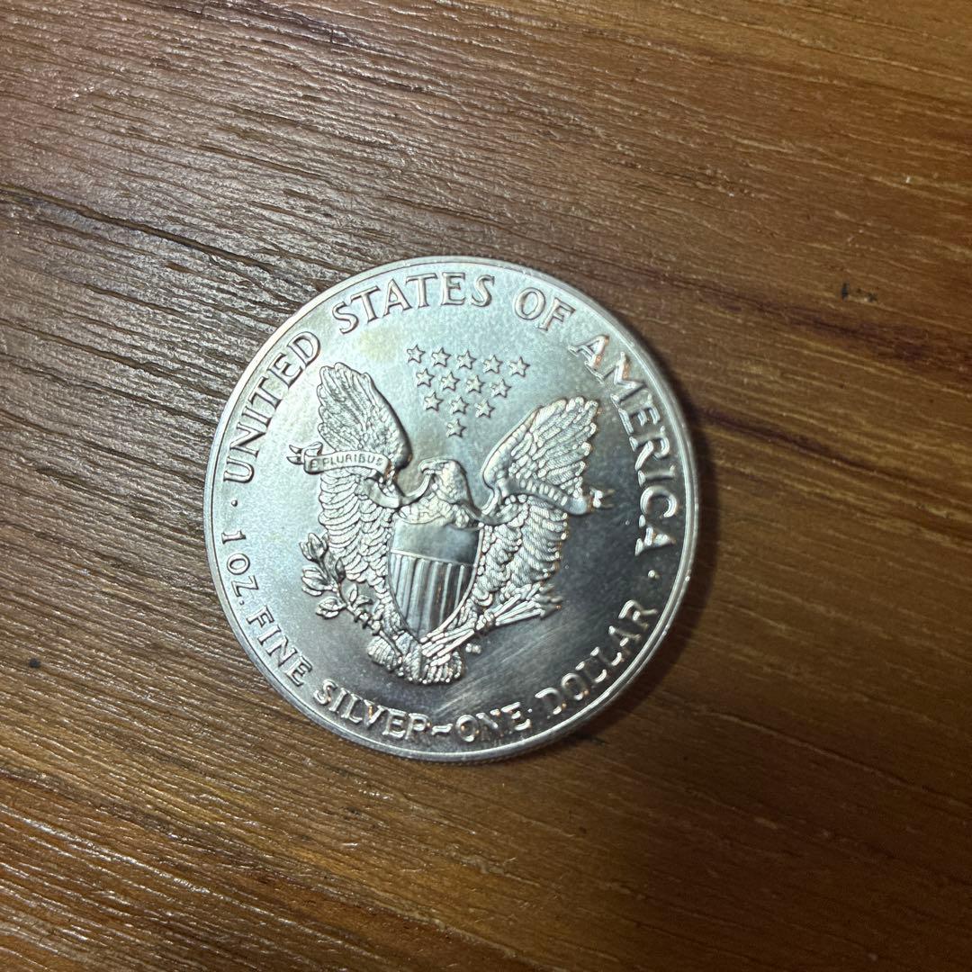 1987年 アメリカンイーグル銀貨 1オンス - メルカリ