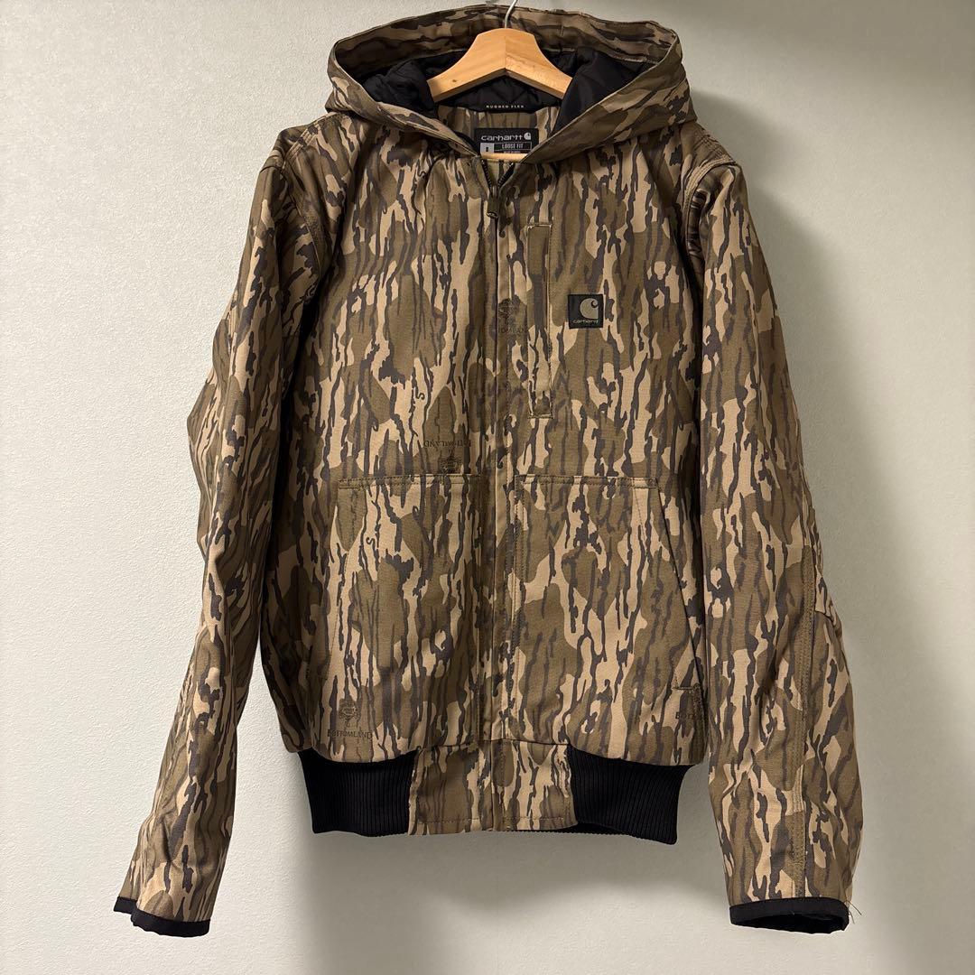 carhartt カーハート 迷彩 ジャケット フード - メルカリ