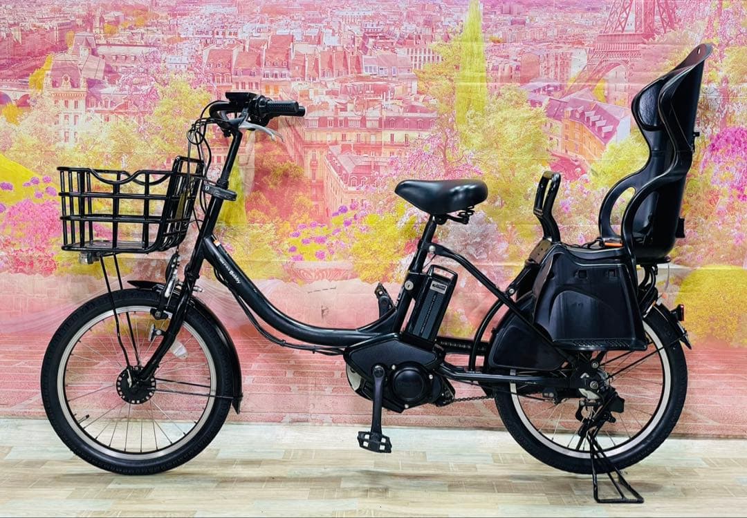 ZK3446 電動自転車 ヤマハ パスバビー 子供乗せ 20インチ 送料無料