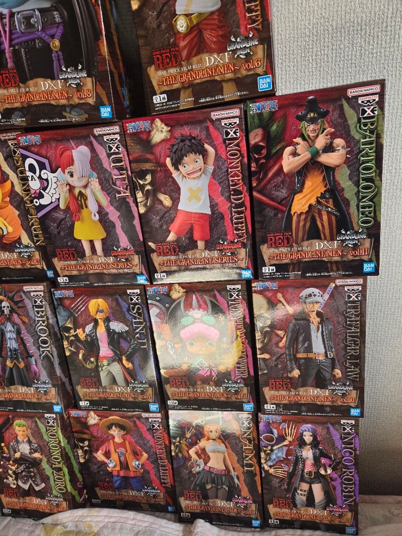 ワンピース RED DXF フィギュア 19体セット