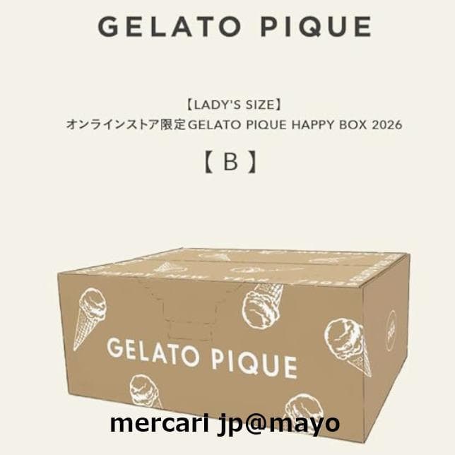 GELATO PIQUE HAPPY BOX 2026 B ジェラピケ NEWS