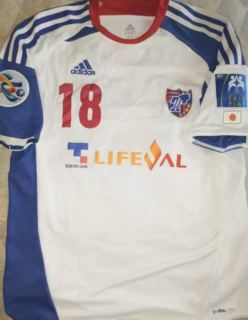 2012ACL FC東京石川選手 18番 サッカーシャツ 2012ACL FC東京石川選手 18番 サッカーシャツ 2012ACL FC東京石川選手