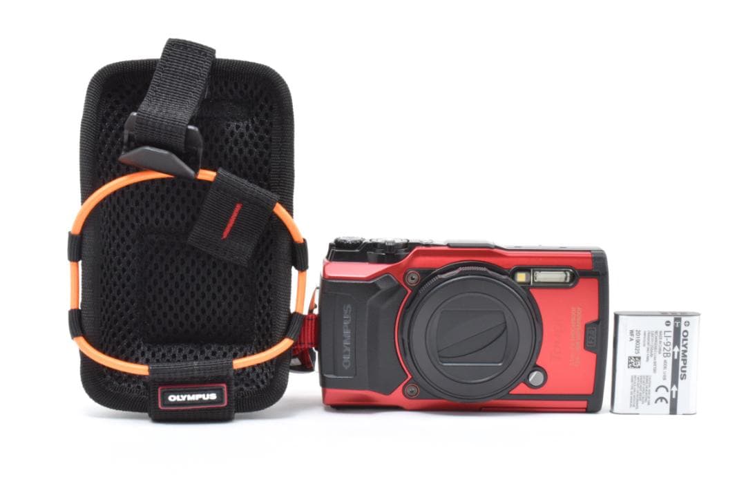 美品 OLYMPUS TOUGH TG-6 4K レッド デジタルカメラ Amazon.com : OM SYSTEM Olympus TG-6 Red Underwater Camera