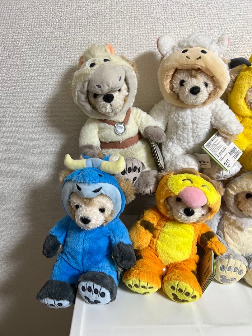 ダッフィーぬいぐるみ干支ダッフィー上海ディズニー限定(タグ付き)