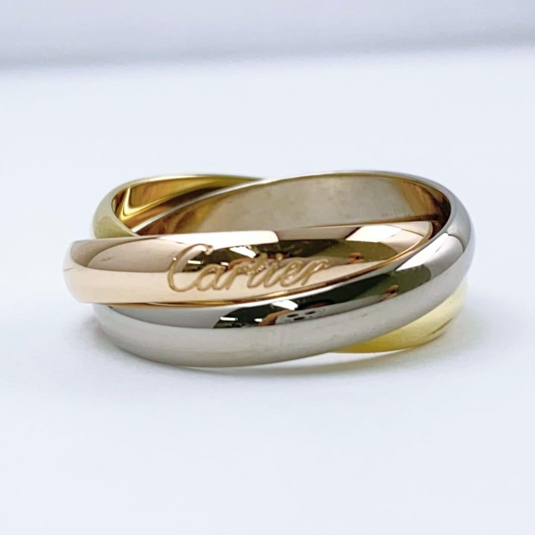 CARTIERカルティエ クラシックトリニティリング 保証書あり - メルカリ