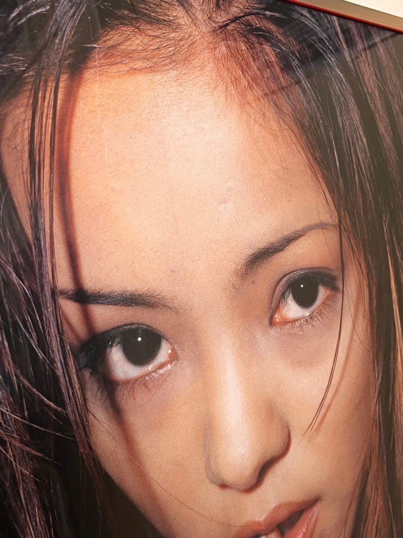 希少 安室奈美恵SWEET19BLUES B2 ポスター ※フレーム込み