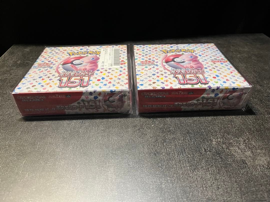 ポケモンカード 151 シュリンク付き BOX 未開封