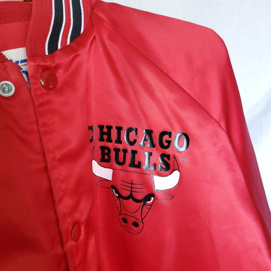 ブルズ BULLS スタジアムジャンパー ジャケット 牛 スタジャン 赤